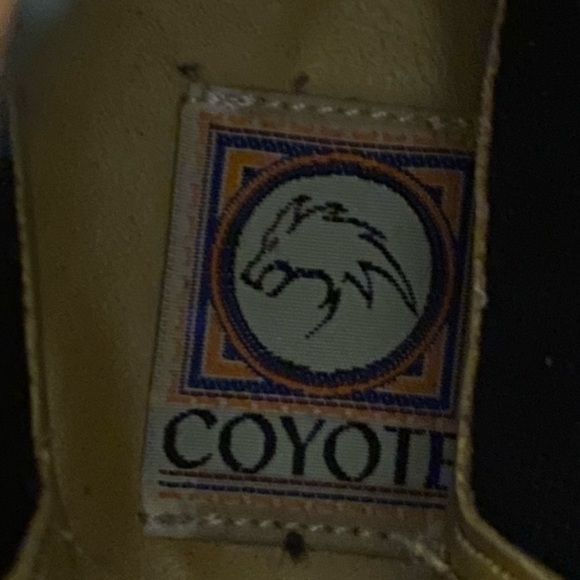 Coyote Women’s Brown Suede Cowboy Booties 7.5 - Picture 6 of 8